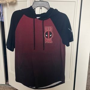 Marvel Deadpool Hooded Shirt